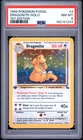 1999 POKEMON FOSSIL 1ST EDITION #4 DRAGONITE-HOLO PSA 8
