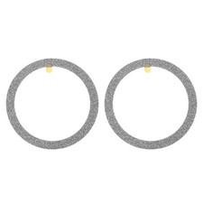 55x1mm ODxT Glitter Universal Wireless Metal Ring Sticker, 2 Pack, Dark Grey