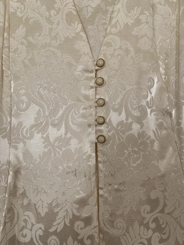 Vestido Blanco Talla 18 Nuevo. Bonito para boda. Foto 2 de 4