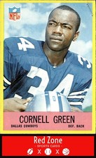 1967 Philadelphia - #51 Cornell Green (Poor)