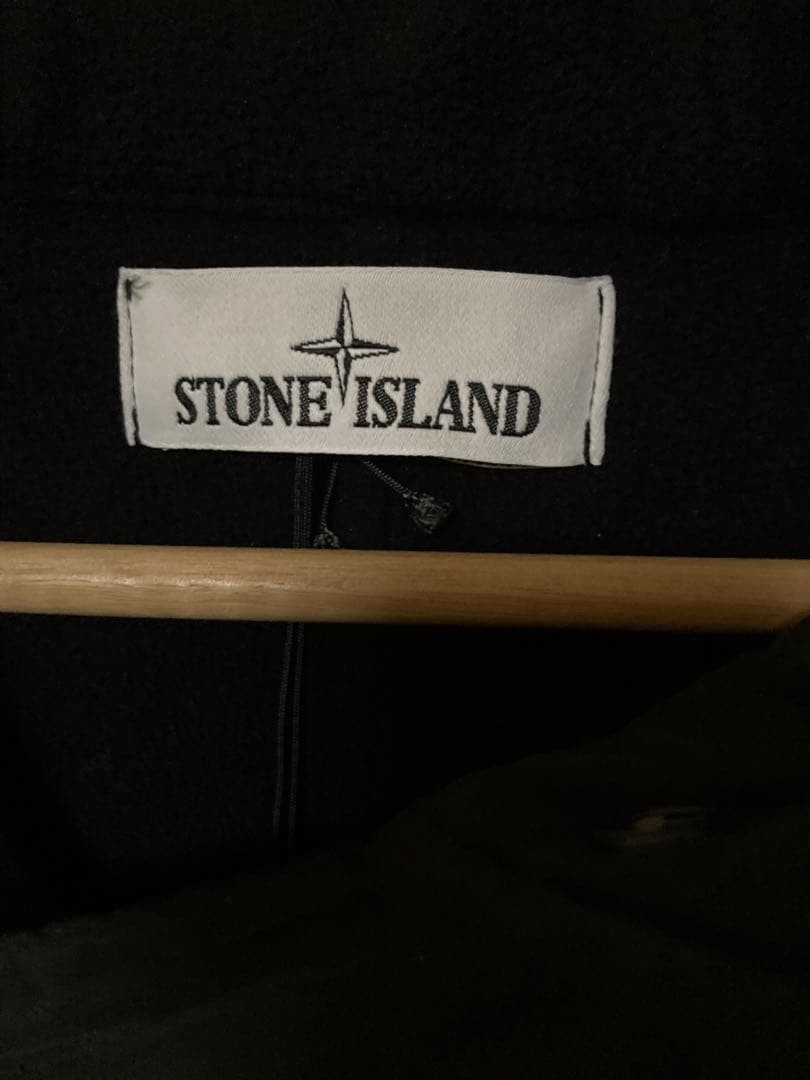 Stone Island Nylon Jacket Parka Black M Size thumbnail 4