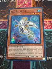 Yugioh Sea Archiver SDPL-EN003 Super Rare 1st Edition Near Mint