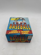 1990 Fleer Baseball Wax Box - 10th Anniversary Edition - 36 Sealed Packs