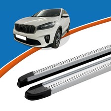 Trittbretter passend f&uuml;r Schweller Kia Sorento ab Baujahr 2015-2020 MAJA Silber 