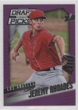 2014 Panini Prizm Perennial Draft Picks Purple 138/149 Jeremy Rhoades #35 1s8