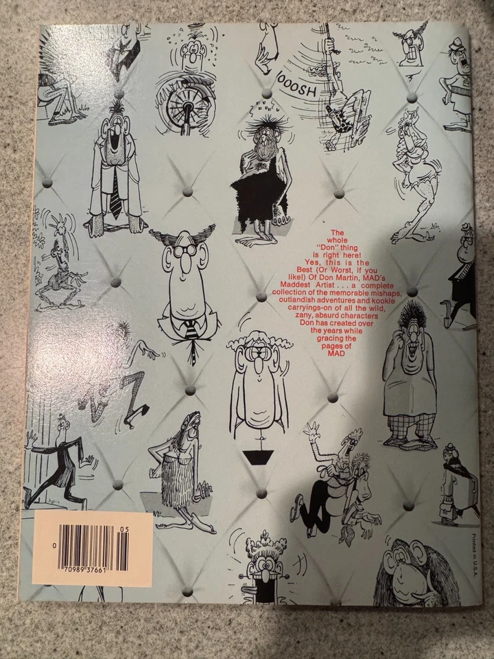 The Completely MAD, by Don Martin, paperback, first printing 1974 - Image 2 of 4