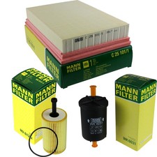 MANN-FILTER Inspektionspaket Filtersatz passend für Peugeot 307 1.6 16V 1.4