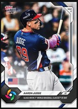2026 Topps Now World Baseball Classic WB8 Aaron Judge USA WBC