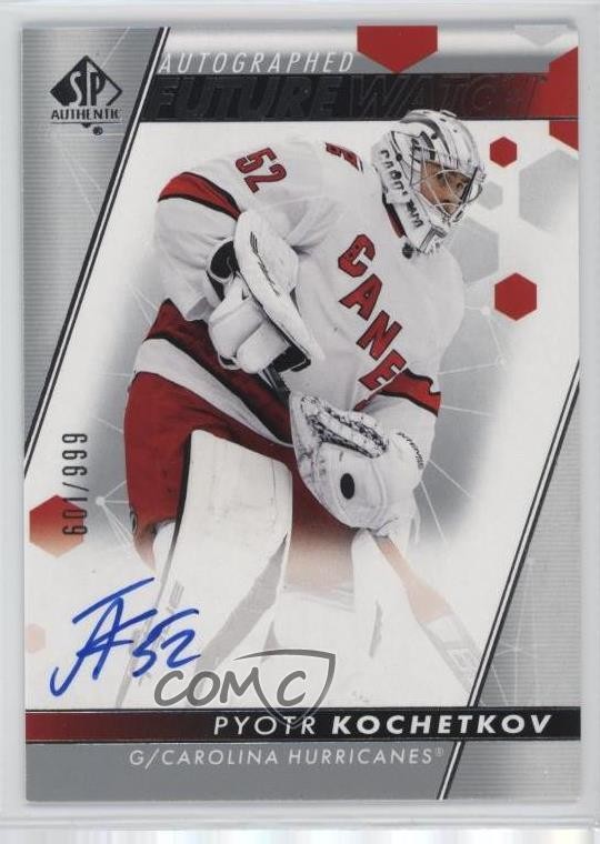 2022-23 SP Authentic Future Watch 601/999 Pyotr Kochetkov #119 Rookie Auto RC