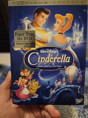 Cinderella (DVD, 2-Disc Set, Special Edition - Platinum Collection)NEW/SEALED