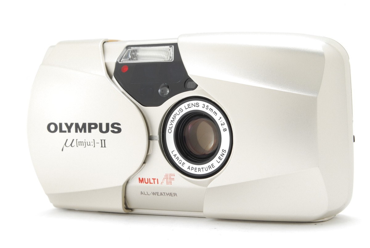 ■ 美品 ■ オリンパス　OLYMPUS μ mju II 35mm F2.8 Top MINT] Olympus mju μ ii 35mm F2.8 Point & Shoot Film