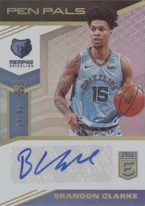 Brandon Clarke Trading Cards Just Listed 2026