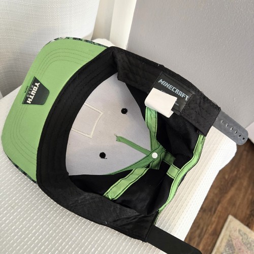 Minecraft Mütze Snapback Cap Jugend OS Grafikdruck Videospiel Creeper  - Bild 6 von 8