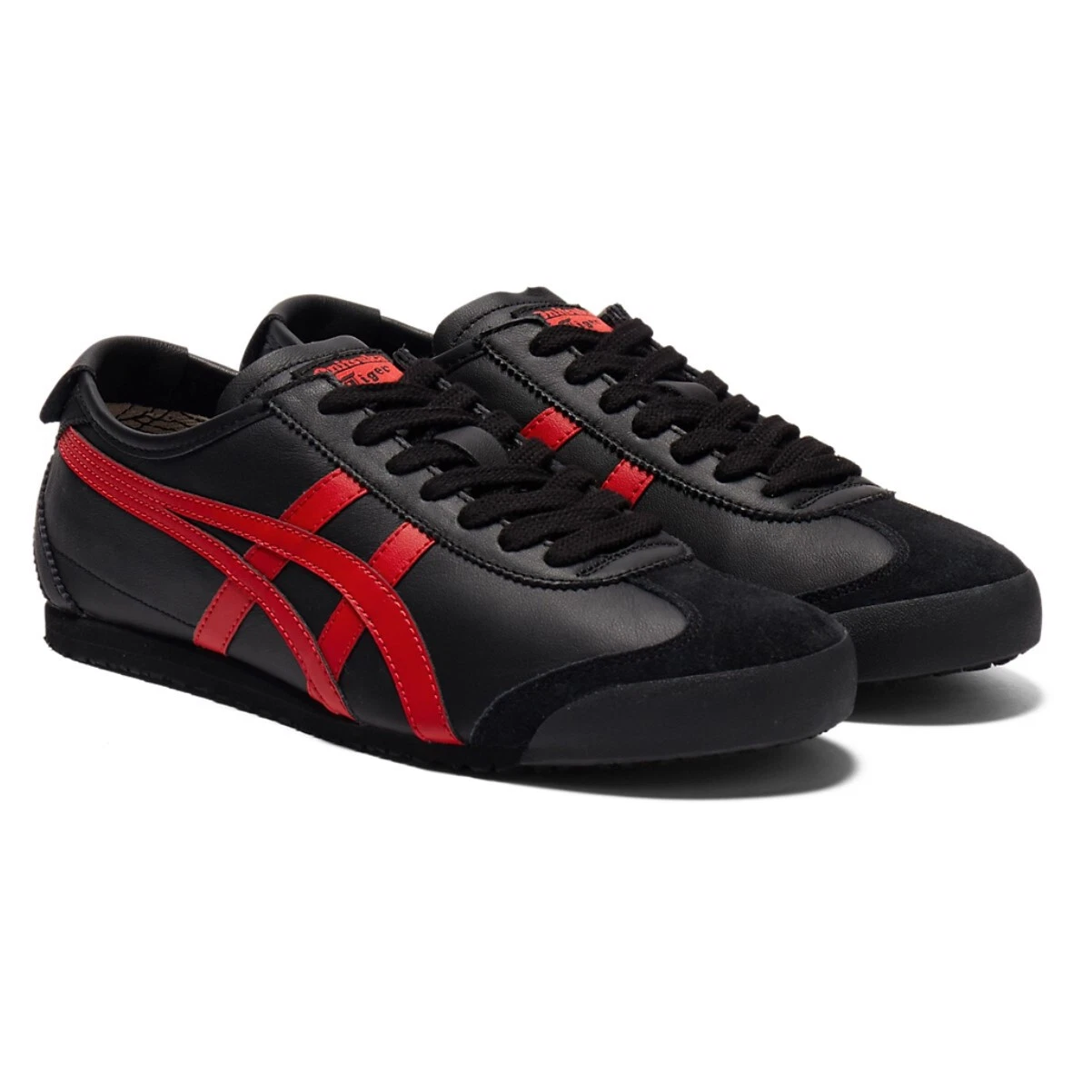 ASICS Autentico Onitsuka Tiger MEXICO 66 1183C102 004 NERO CLASSICO ROSSO