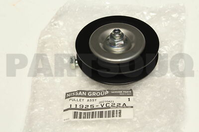 11925VC22A Genuine Nissan PULLEY ASSY-IDLER,COMPRESSOR 11925-VC22A