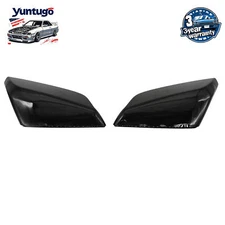 For Chevrolet Malibu 16-20 Driver & Passenger Side Mirror Cover Cap Glossy