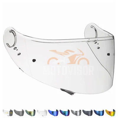 MOTOVISOR Visiera per Shoei GT Air GT Air 2 Neotec Trasparente Compatibile CNS 1