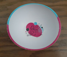 Vintage Disney Zak Designs Melamine Bowl Tinker Bell