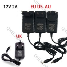 12v 2A power supply adapter 2000ma for led strip light PLUG wall charger 26H