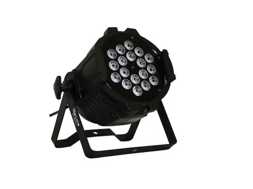 WE'LITE FL162 TCL High Power FARO SPOT PAR 64 dmx 18 LED TCL 3W effetto luce DJ - Foto 2 di 6