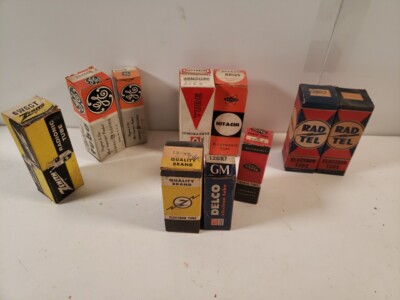 Lot #2 Of Assorted Electron Tubes, Untested, (Raytheon, Hitachi, Zennith, GE,...