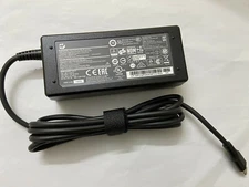 Genuine chromebook charger type c 65w hp X360 14-ca061dx 14-ca020nr 14-ca060nr