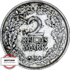 J320  2 Mark WEIMAR von 1925 A in SS  1283690