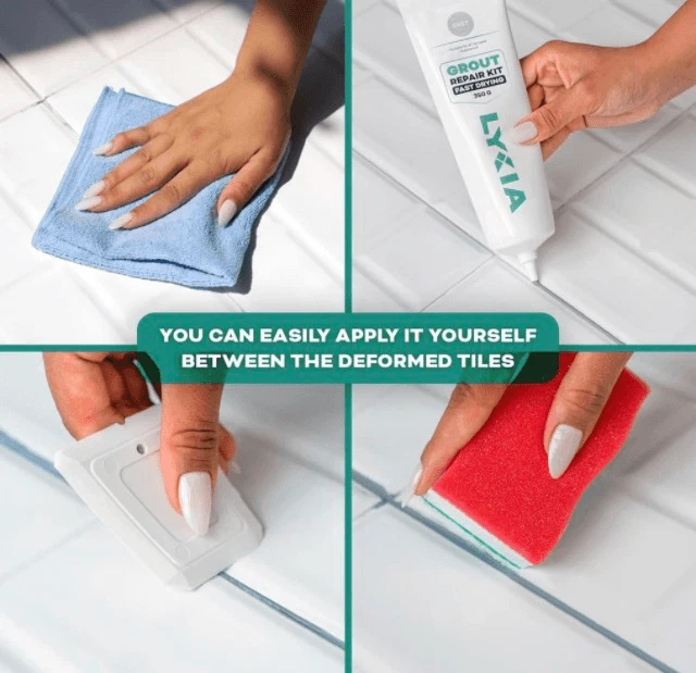 瓷砖灌浆油漆和修复 Ki — 第 3/4 张图片