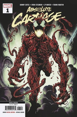 Absolute Carnage #1 signed by Ryan Stegman 1st Print SOLD OUT Midtown COA NM