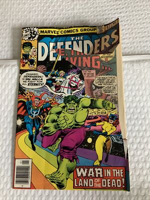 MARVEL COMICS THE DEFENDERS VOL 1 #67 JAN 1979  COVER DAMAGED 