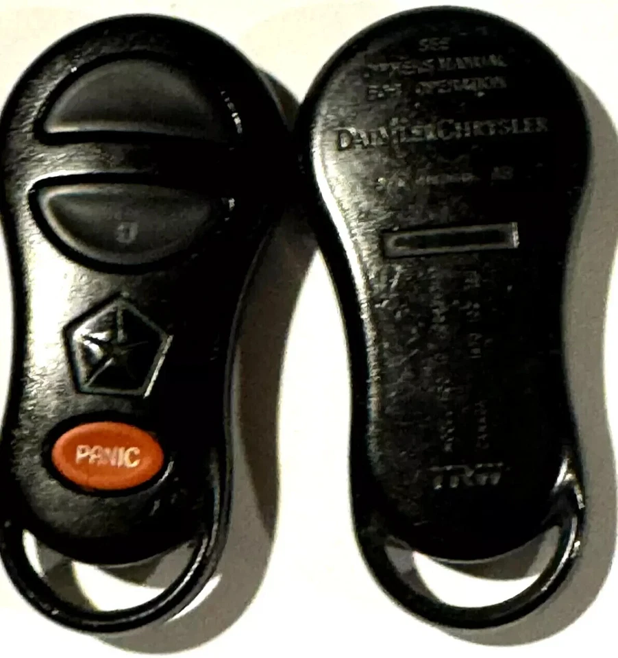 Dodge Ram 1500 2500 Transmisor remoto sin llave Clicker Llavero Transmisor Alarma Foto 2 de 4