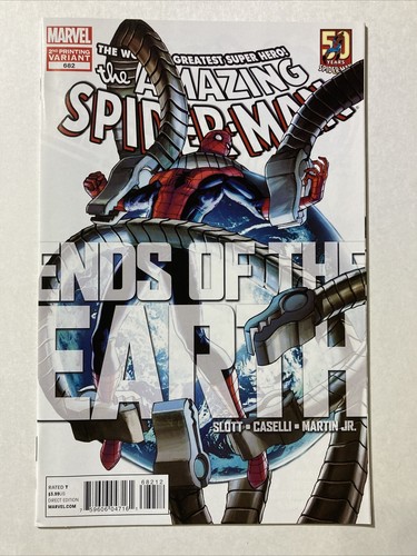 The Amazing Spiderman #682 - 2nd Print Variant - Dell’Otto - NM