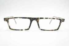 Vintage Chai AD 45 F 202 50 19 148 Brown Square Glasses Eyeglass Frame NOS