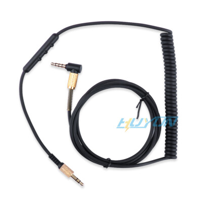 For Marshall Major III Monitor MID Headphones, Replacement Audio Cable With MIC