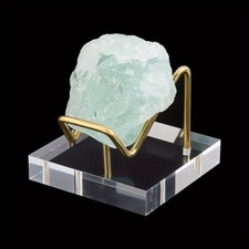 1pc Acrylic Display Frame with Brass Findings for Ore Display 5.5x5x4.05cm