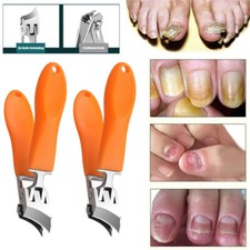 Wide Jaw Opening Anti-Splash Slanted Nail Clipper, Curved Nail Clipper 2025