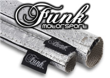 Silver Heat easy fit Heat Sleeving 30mm (Dia.) X 0.5m Length by Funk Motorsport