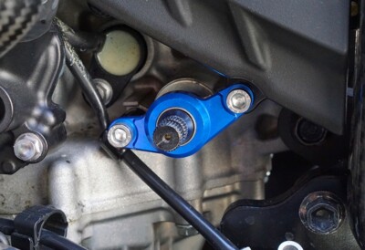 NINJA ZX-4R ZX-25R SNIPER Shift Shaft Support Holder Blue SP0133BL
