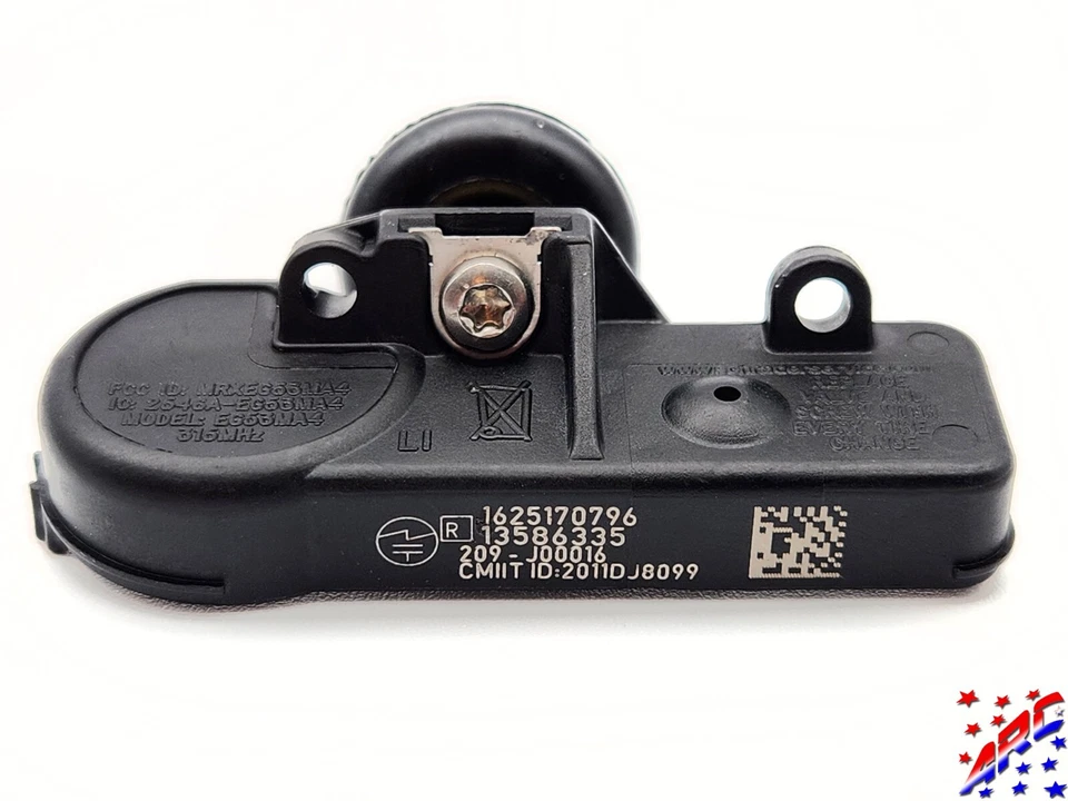 Juego Completo de 4 Genuinos OEM GM Snap-in TPMS Kit de Sensores de Presión de Neumáticos Foto 3 de 4