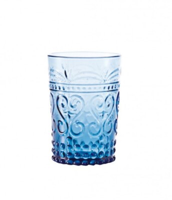 Zafferano Zafferano Provenzale Bicchiere Rock Turchese 27 Cl 73 x 105 Mm 6 Pz