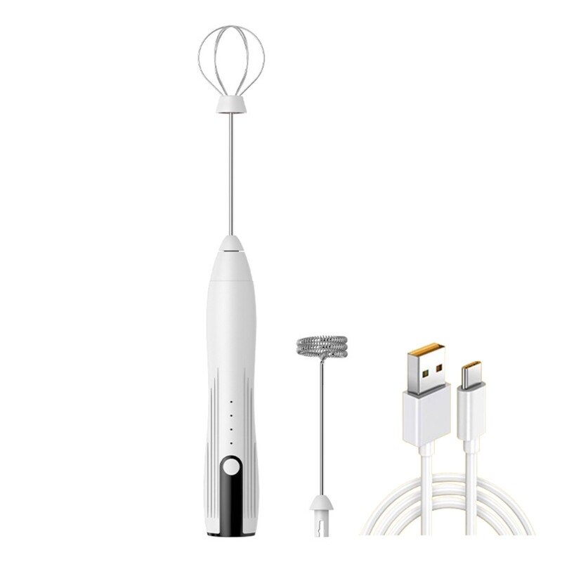Handheld Drink Mixers Electric Coffee Frothing Wands Whisk Foam Maker