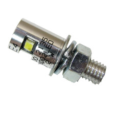 Universal Alu LED Kennzeichenbeleuchtung Nummernschild Beleuchtung Motorrad KFZ