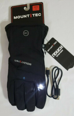 Mount Tec Ski Gloves Sport Utility Waterproof LED Light iTouch Men Medium