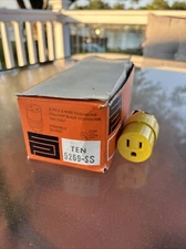 New Pass and Seymour 15 A 125 V 5269-SS 2 Pole 3 wire