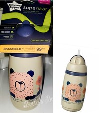 TOMMEE TIPPEE SUPERSTAR INSULATED STRAW CUP, 9oz, 12M 