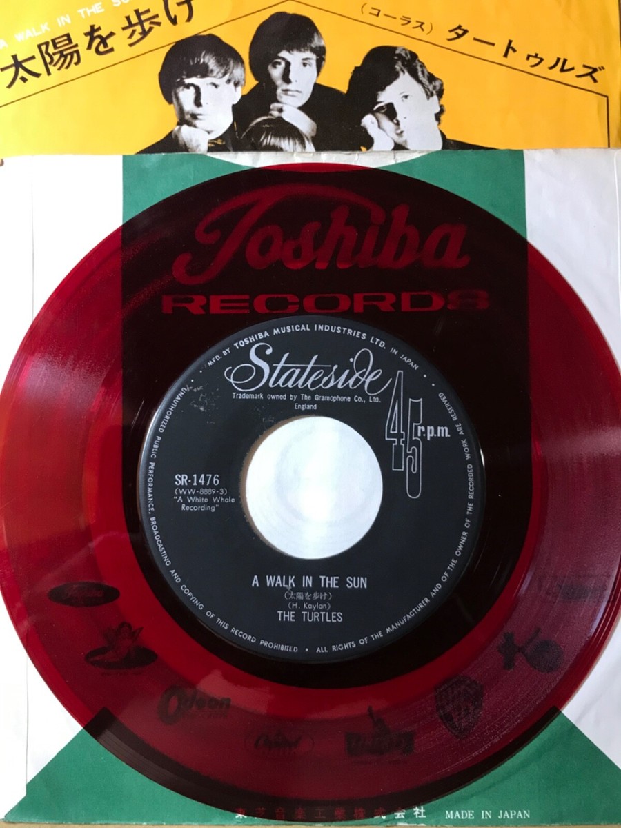 RED VINYL / THE TURTLES Let The Cold Winds Blow / JAPAN 7INCH | eBay