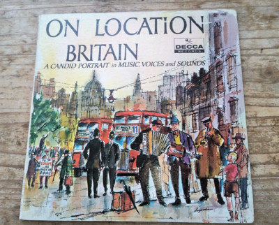 ON LOCATION BRITAIN DECCA USA VINYL LP (SAGSOORIAN, ROBERT TRENCH THOMPSON)