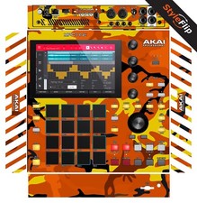 Akai MPC One Skin Camo Orange Protective Decal StyleFlip Skins
