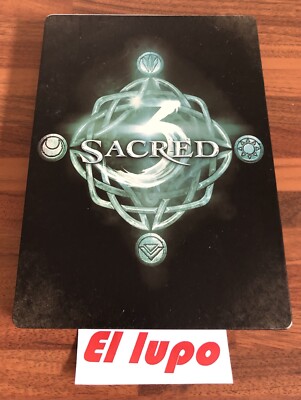 Steelbook Sacred 3 - Boîtier Métal Sans Jeu - Compatible Toutes Versions
