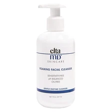Eltamd Foaming Facial Cleanser, Gentle Face Wash and Makeup Remover, Oil Free, H